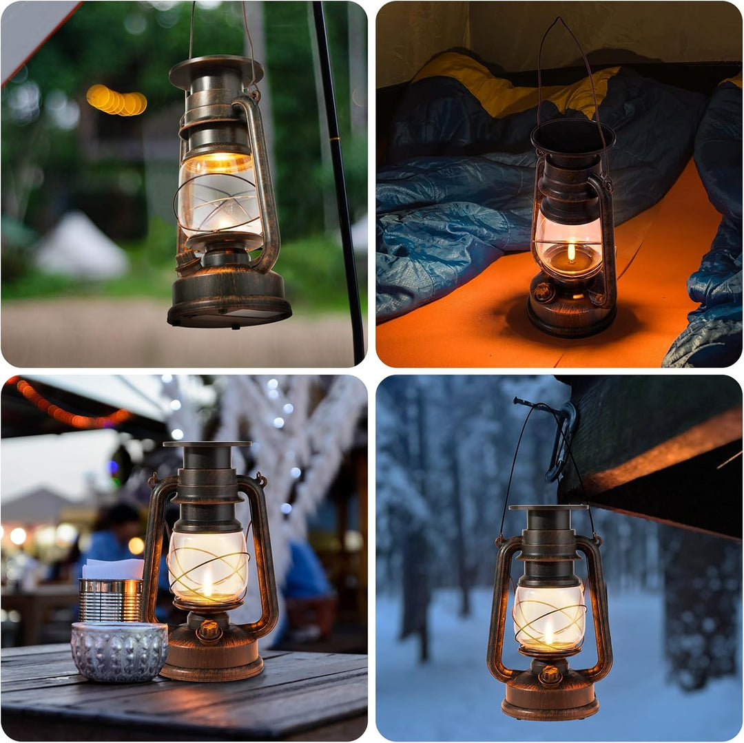 YINUO LIGHT Led Laterne,2 Stück Led Laterne Outdoor,Solar Laterne,Laterne Outdoor,Campinglampe,Garte
