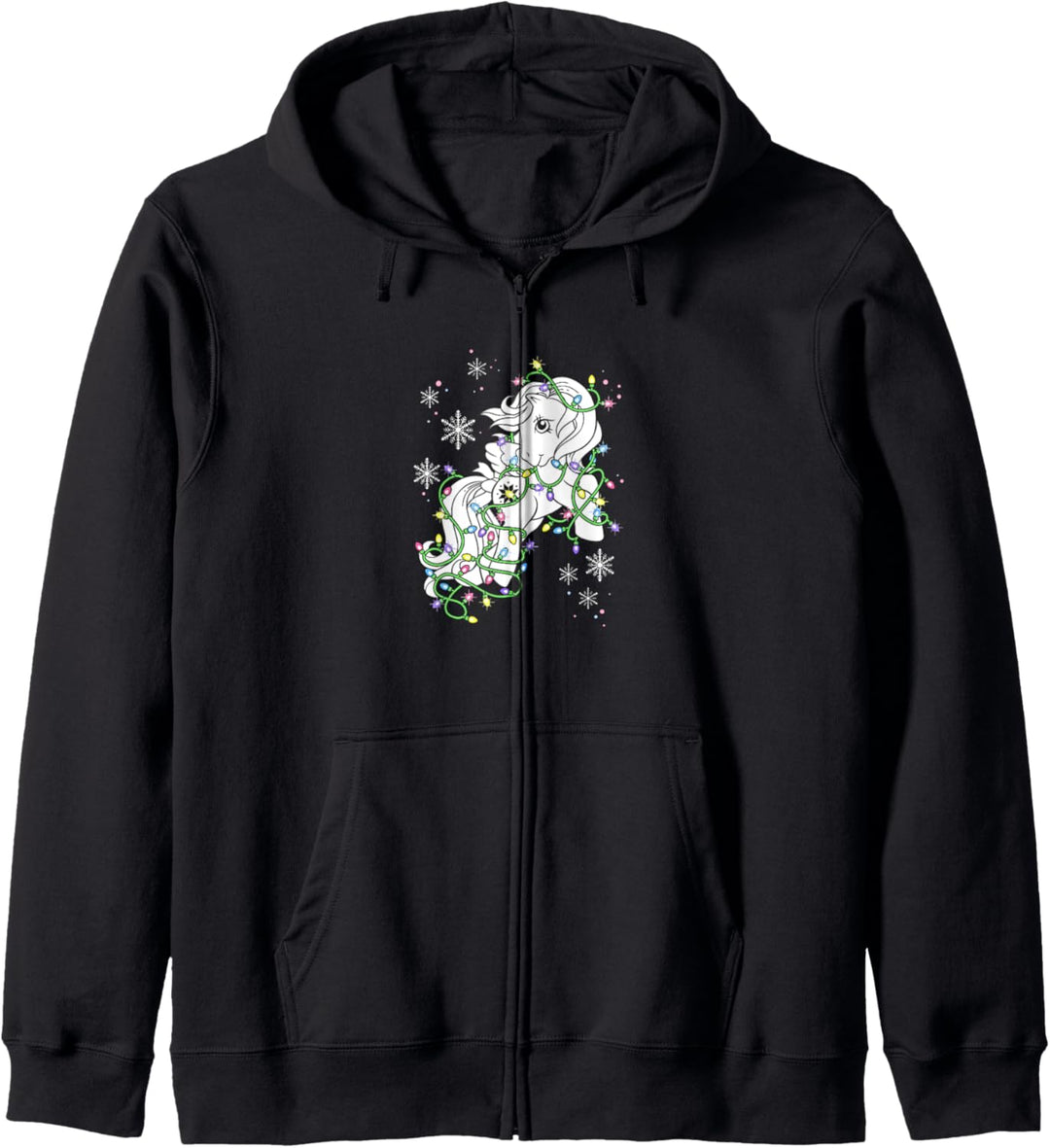 My Little Pony Pony Wrapped In Christmas Lights Kapuzenjacke