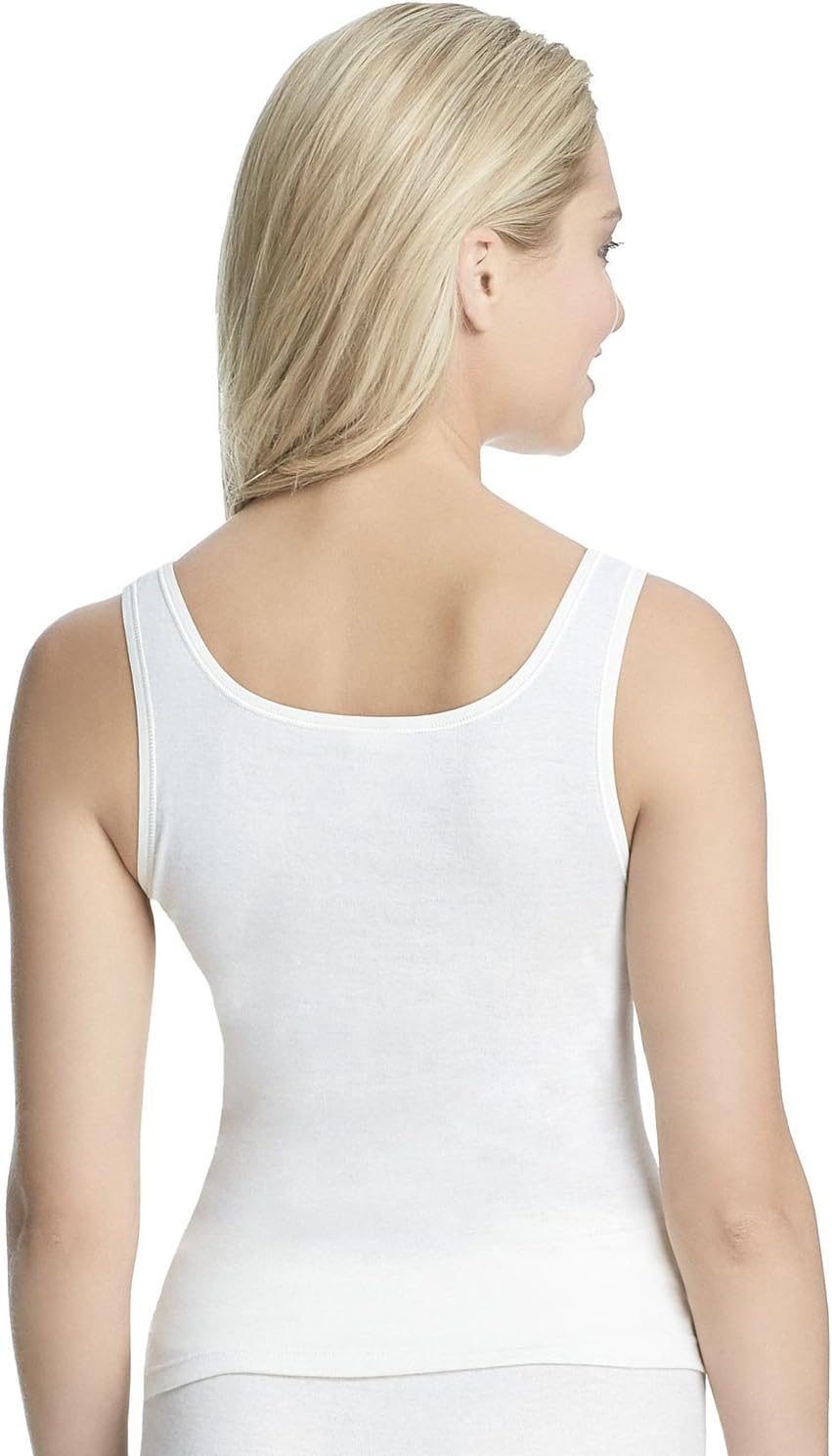 Sangora 2er Sparpack Angora Damen-Achselhemd 8010790, S-XXL 36-54 S Wollweiss, S Wollweiss