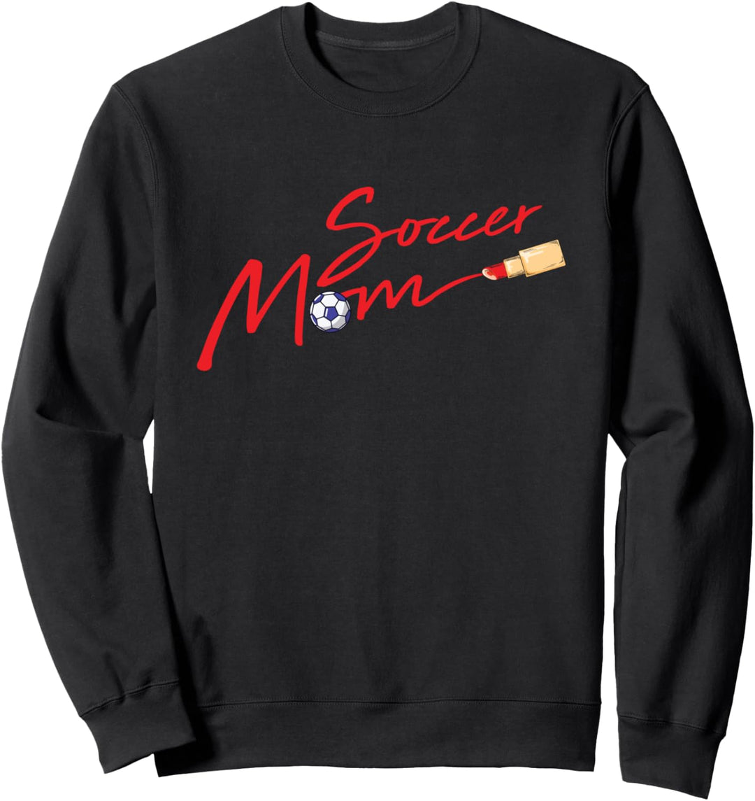 Fussball Mom Cool Sport Mama Mama Momma Ehefrau Mutter Sweatshirt