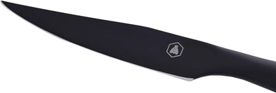 LAGUIOLE - Box 4 Steakmesser - Metallbox - Laguiole Biene auf dem Messer gedruckt - Ergonomisch - Sc
