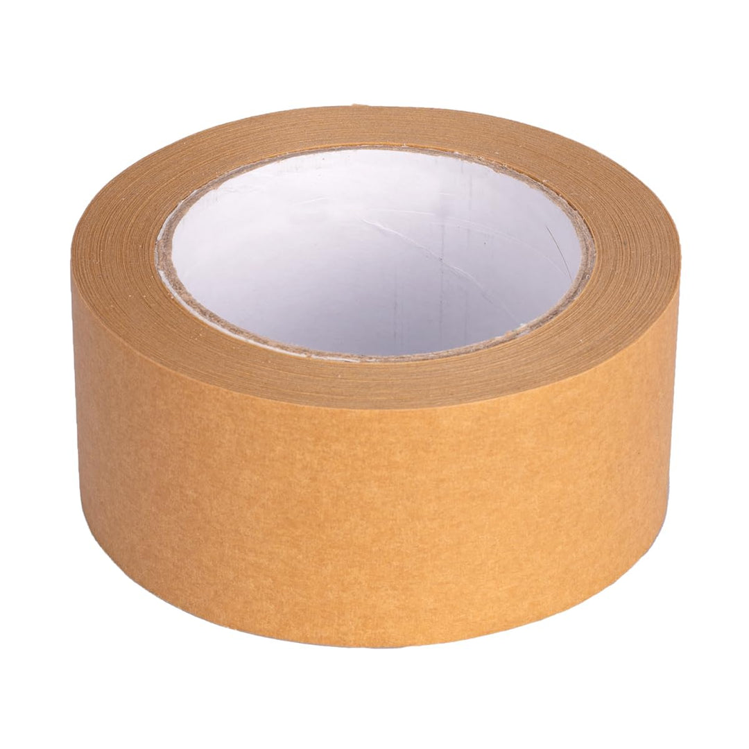 verpacking 10 Rollen Papierklebeband Paketband aus Papier Klebeband 50 m leise abrollend Packband 10