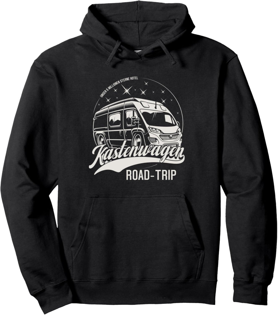 Kastenwagen - Unser 5 Millionen Sterne Hotel Pullover Hoodie