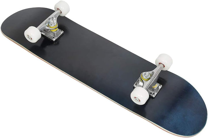 Skateboard Komplettboard mit ABEC-7 Kugellager 9-lagigem Ahornholz für Kinder Jungendliche und Erwac