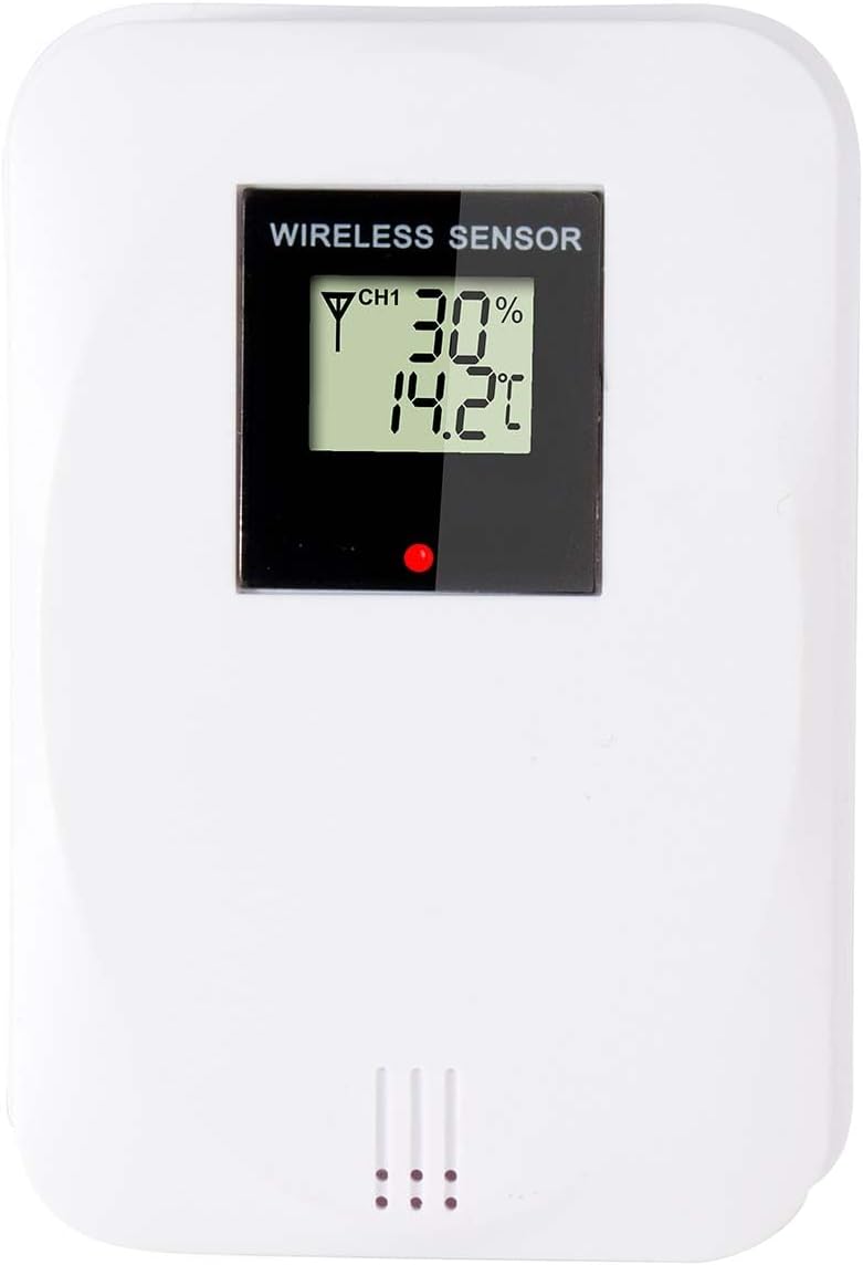 Alecto WS-1700 Drahtlose Wetterstation, Grau, 39 x 174 x 305 mm