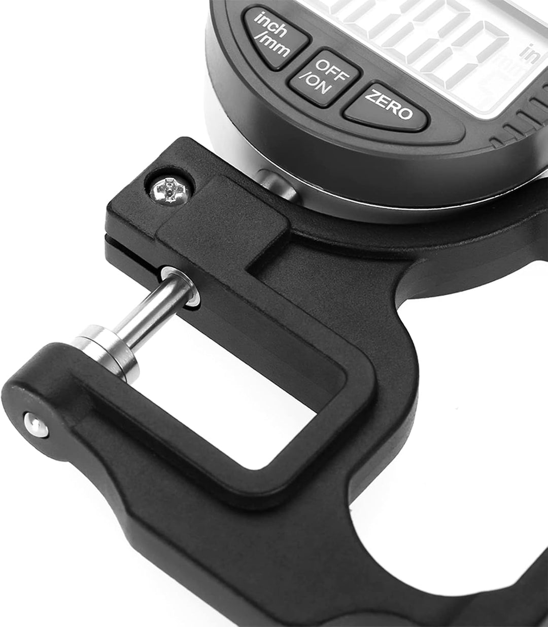 Digitaler Dickenmesser, 0.0005in /0.01mm, 0.5 inch /12.7mm, Elektronischer Mikrometer Dickenmesser m