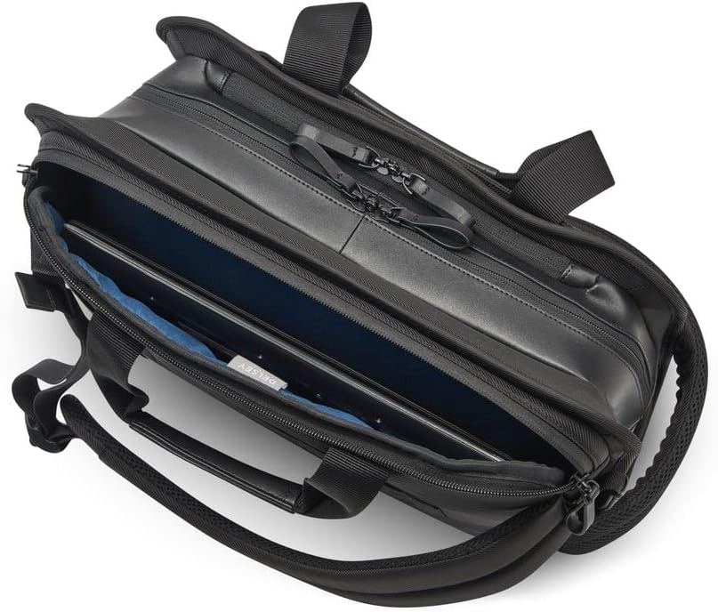 Delsey Arche - Aktentasche 2in1 15.6" 42 cm RFID Schwarz, Schwarz