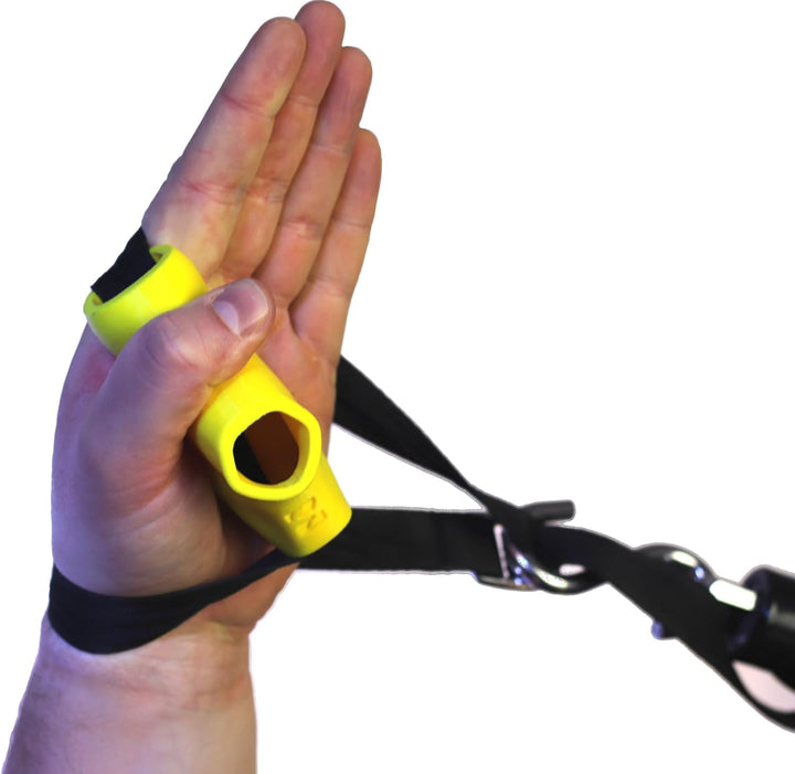 Armwrestling Trainingsgurt T-Handle + Referee Strap | vielseitiger Hand- und Unterarmtrainer für Arm