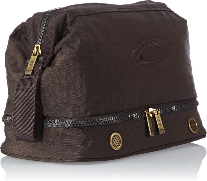 camel active Herren JOURNEY Kulturtasche Brown S, Brown S