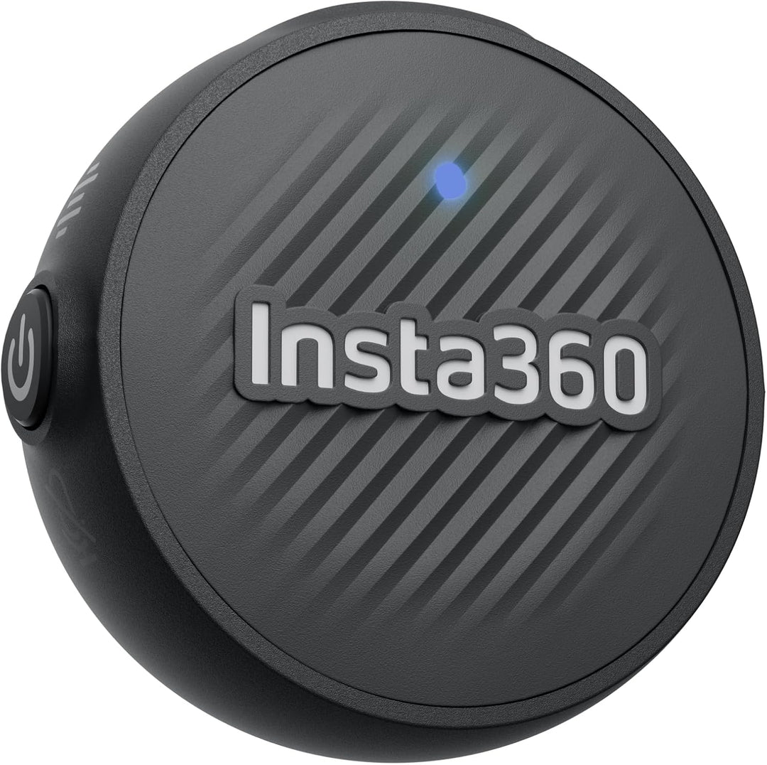 Insta360 Mic Air Transmitter, ultraleichte 7,9 g, Drahtloses Mikrofon X5/X4/X4 Air/Ace Pro 2/GO Ultr