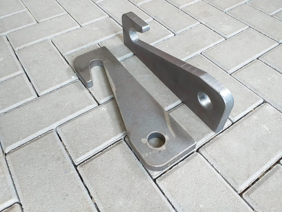 BD Metall Design Koppelhaken Satz Kramer/Schäffer, 30x30x250mm NEU