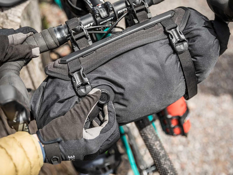 TOPEAK FrontLoader Fahrradpackungstasche, 8 l, Schwarz (TBP-FL2B) Einheitsgrösse Schwarz, Einheitsgr