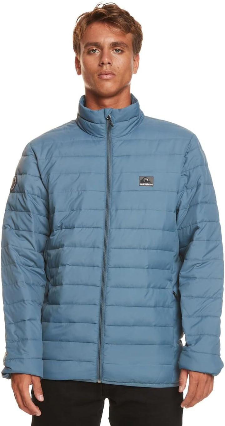 Quiksilver Herren Scaly Fz Fleece-Weste (1er Pack) XS Bering Sea, XS Bering Sea