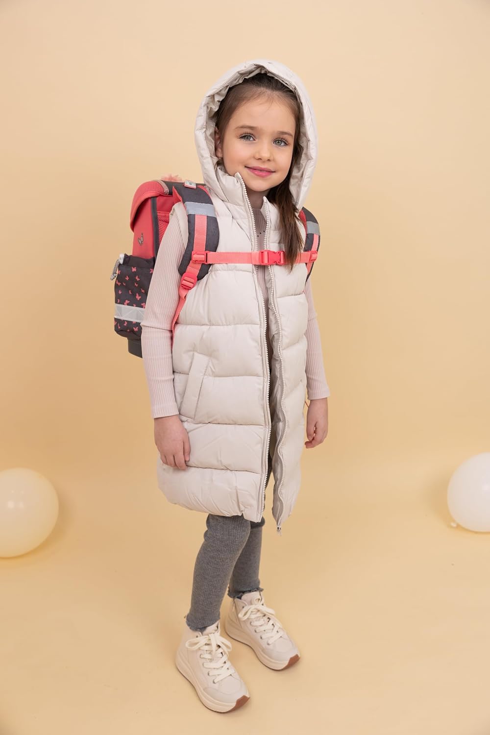 Belmil Classy Schulranzen Set 4 - teilig (403-13/AG/S) M Bloomy Blossom, M Bloomy Blossom