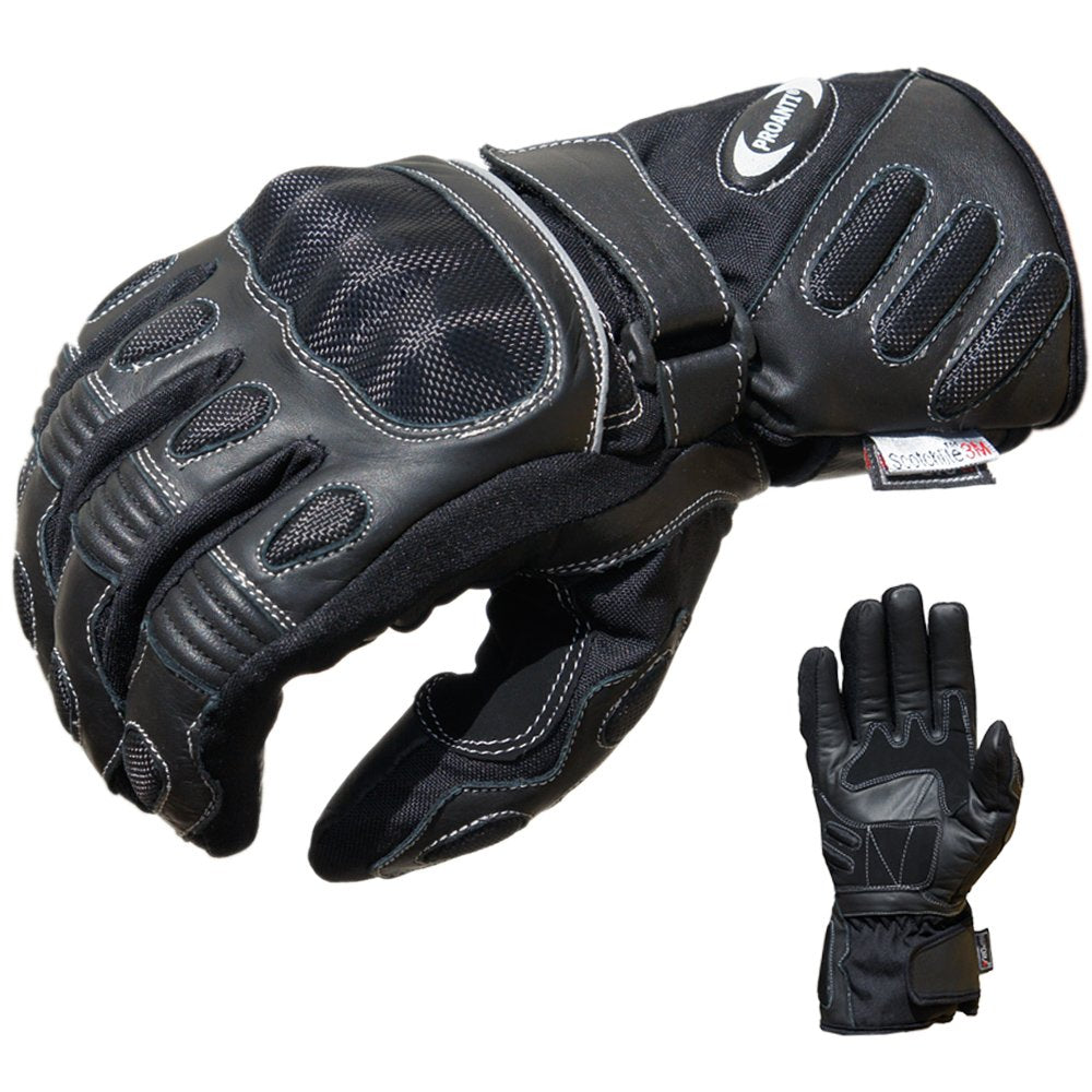 PROANTI Motorradhandschuhe Winter Regen Touring Motorrad Handschuhe XXL, XXL