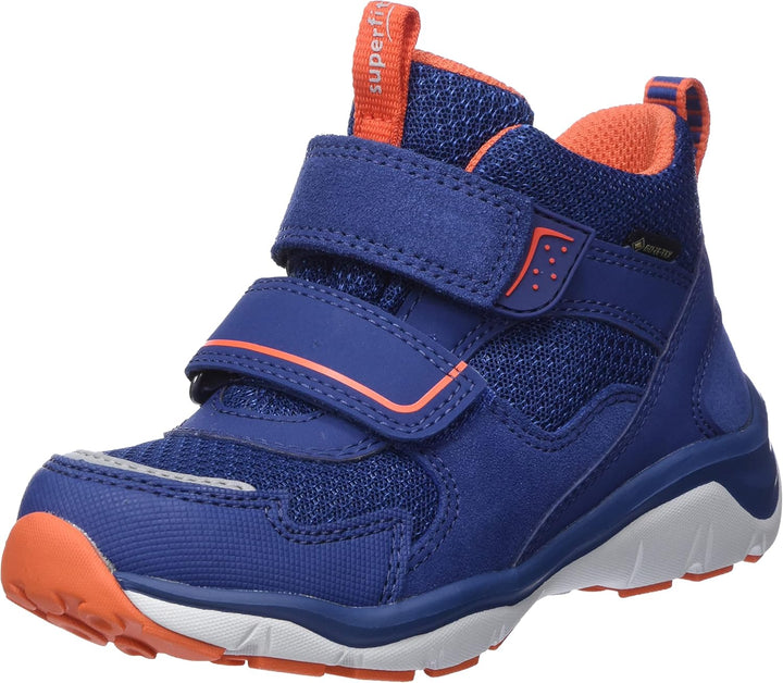 Superfit Jungen Sport5 Gore-tex Sneaker 24 EU Weit Blau Rot 8040, 24 EU Weit Blau Rot 8040