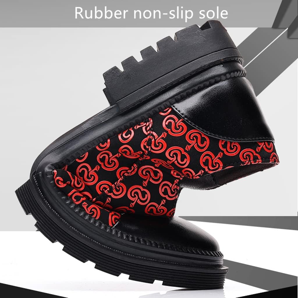 UIKGITP Casual Herren Business Schuhe Mode Spitze und Luxus Atmungsaktive Herren Bürobekleidung Fahr