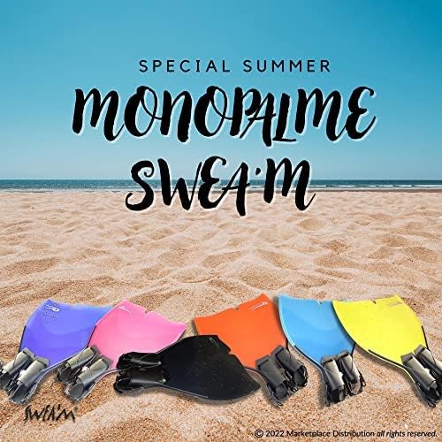 Sweam - Monoflosse Verstellbar, Blau, 34-38