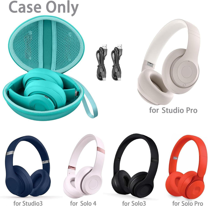 co2CREA Hart Reise Schutz Hülle Etui Tasche für Beats by Dr. DRE Studio Pro Studio3 Solo4 Solo3 Solo