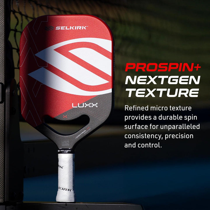 Selkirk Sport LUXX Control Pickleball-Paddel | Kohlefaser-Paddel mit Polypropylen-X7-Kern | Entwicke
