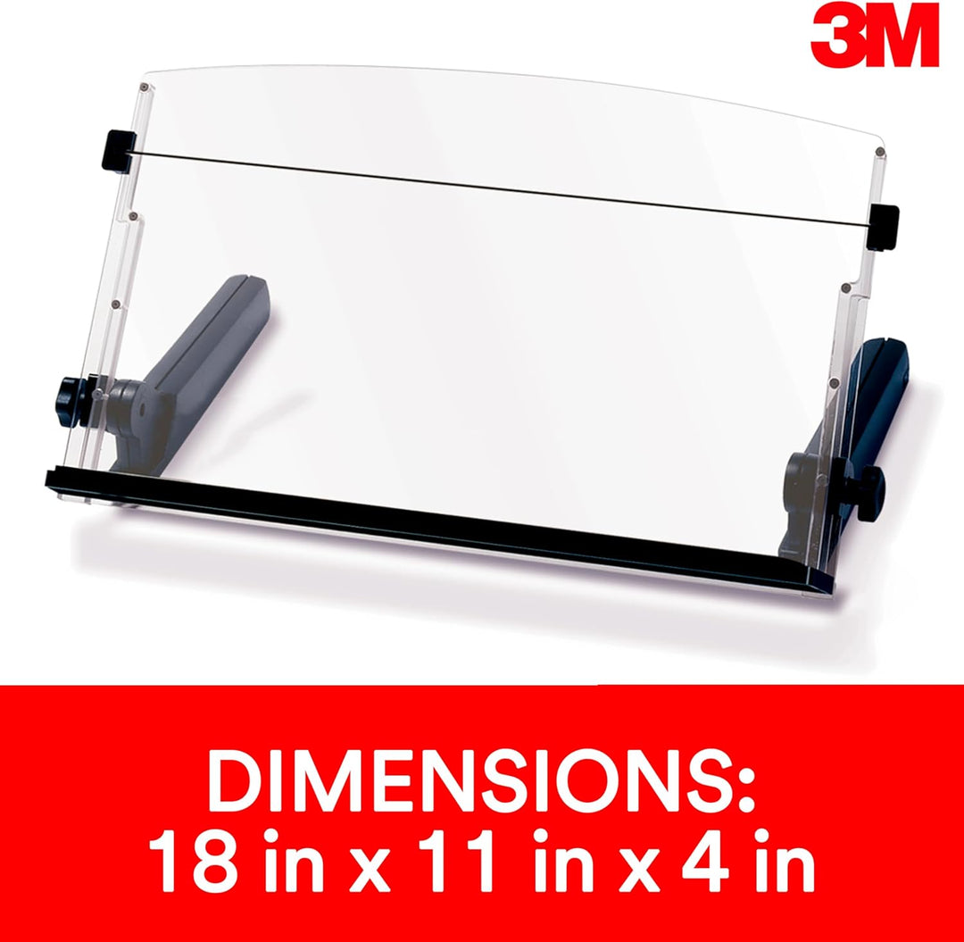 3M Konzepthalter DH640, 28 x 46 x 10 cm, schwarz, 1 Konzepthalter
