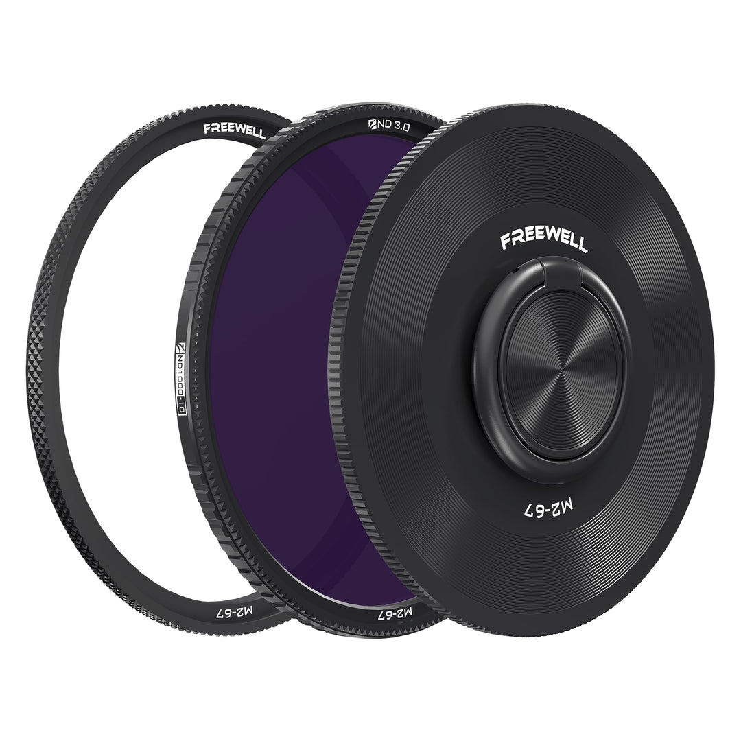 Freewell 67mm Natural Density ND1000 (10 Blendenstufen) ND3.0 Kamerafilter Kompatibel mit M2 Serie 6