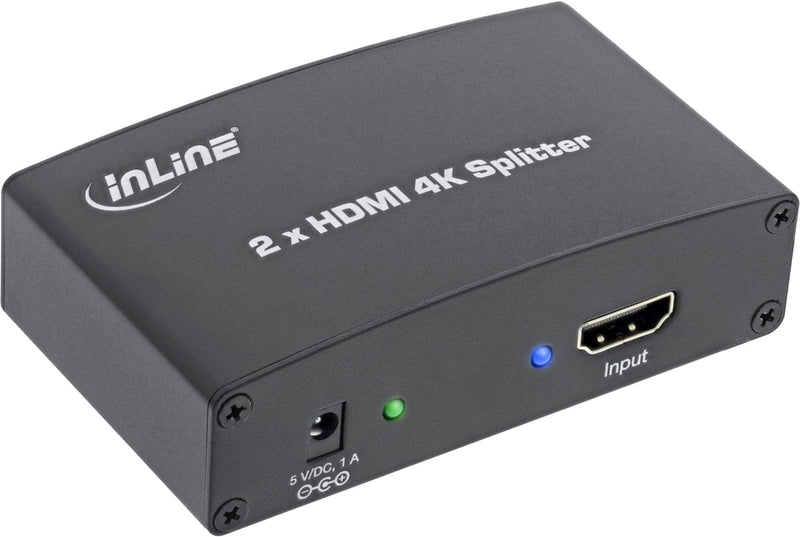 InLine 65009 HDMI Splitter/Verteiler, 2-fach, 4K2K kompatibel