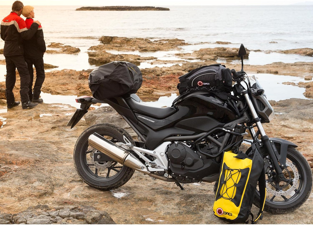 QBag Tankrucksack Motorrad Magnet Tanktasche Motorrad Magnet Tankrucksack ST07 mit Riemenoption 22-3