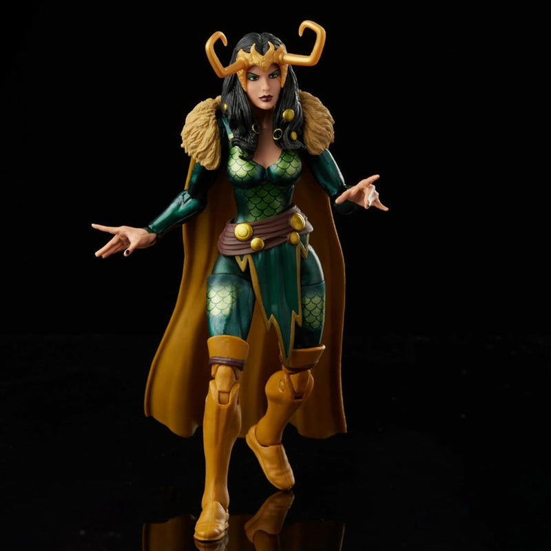 Marvel Legends Series Loki, Agent von Asgard, Retroverpackung, 15 cm grosse Action-Figur, 2 Accessoi