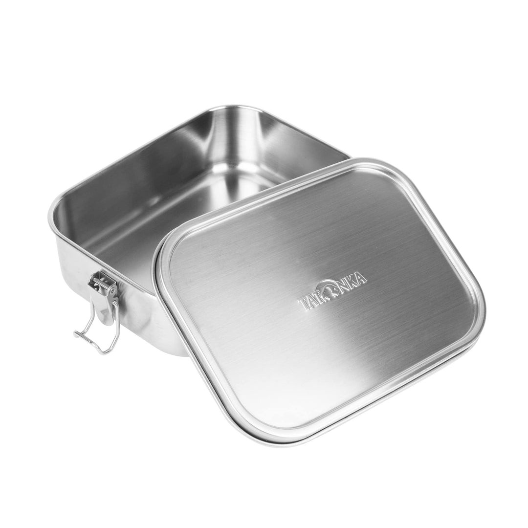 Tatonka Edelstahl Brotdose Lunch Box 1 Lock (800 ml / 1000ml) - Brotbox mit Bügelverschluss - unzerb