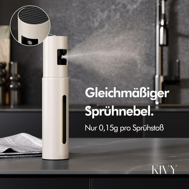 KIVY Ölsprüher (2er Set, Creme Weiss) Creme Weiss 2er Set, Creme Weiss 2er Set