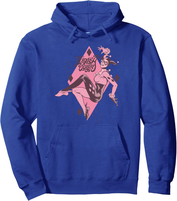 Harley Quinn Diamonds Pullover Hoodie