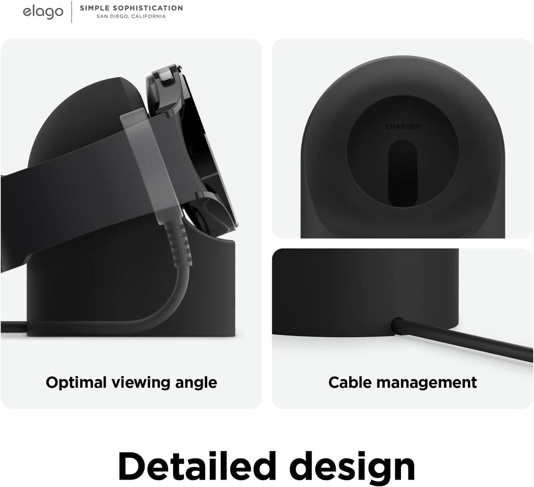 elago Ladestation für Samsung Galaxy Watch 8/8 Classic/7/Ultra/6/6 Classic/5/5 Pro [40/43/44/45/47mm
