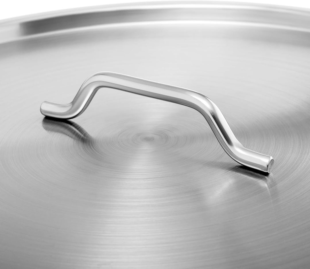 Royal Catering Kochtopf Induktion 170 L Ø 60 cm mit Deckel Edelstahl-Topf Induktionsherd-Topf Indukt