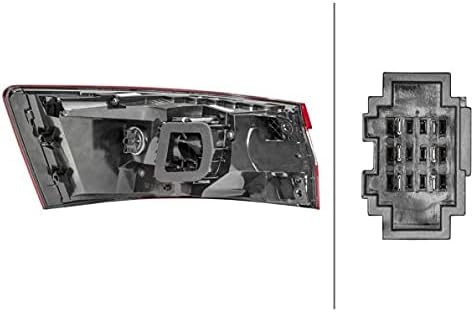 HELLA 2SK 354 832-041 Heckleuchte - LED - äusserer Teil - rechts - für u.a. Skoda Superb III (3V3)