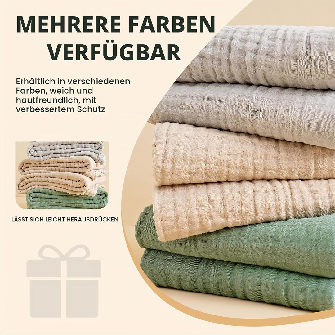 3 Stück Baby Erstausstattung Neugeborene，Handtuch Kapuze（Grösse 90 * 90cm），babyhandtuch mit Kapuze，K