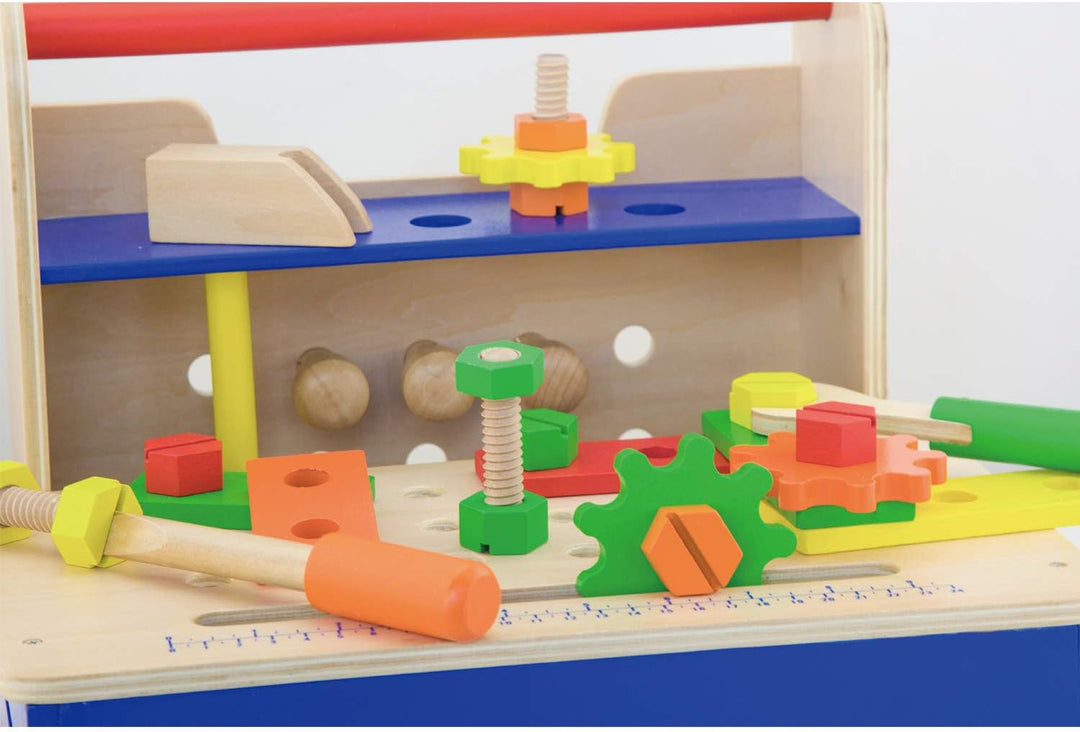 Viga Toys - Klappbare Werkzeug Box Werkzeugkasten, Werkzeugkasten