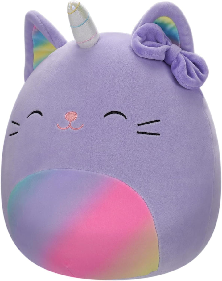 Squishmallows SQCR05414 - Cienna das Caticorn 30 cm, offizielles Jazwares Plüsch, superweiches Kusch
