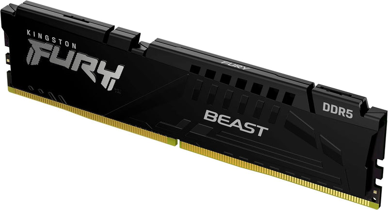 Kingston FURY Beast Black EXPO DDR5 32GB 5600MT/s DDR5 CL36 DIMM Desktop Gaming Speicher Einzelnes M