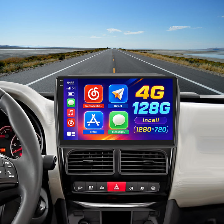 Hikity 4+128G Android 15 Autoradio für FIAT Doblo 2010-2015, Opel Combo 2011-2018, 9" Bildschirmradi