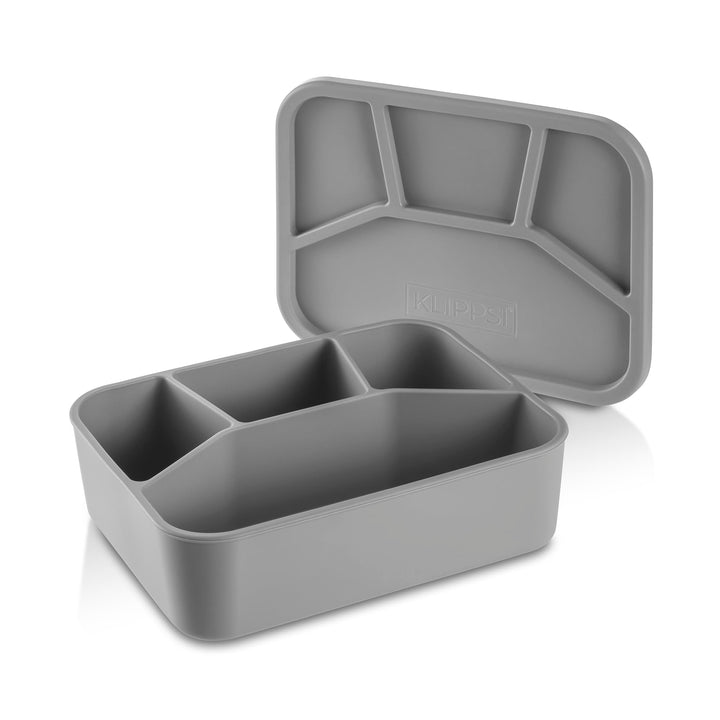 Lunchbox Brotdose Vorratsdosen aus Platin Silikon reissfest, hitze-kältebeständig, auslaufsicher, sp