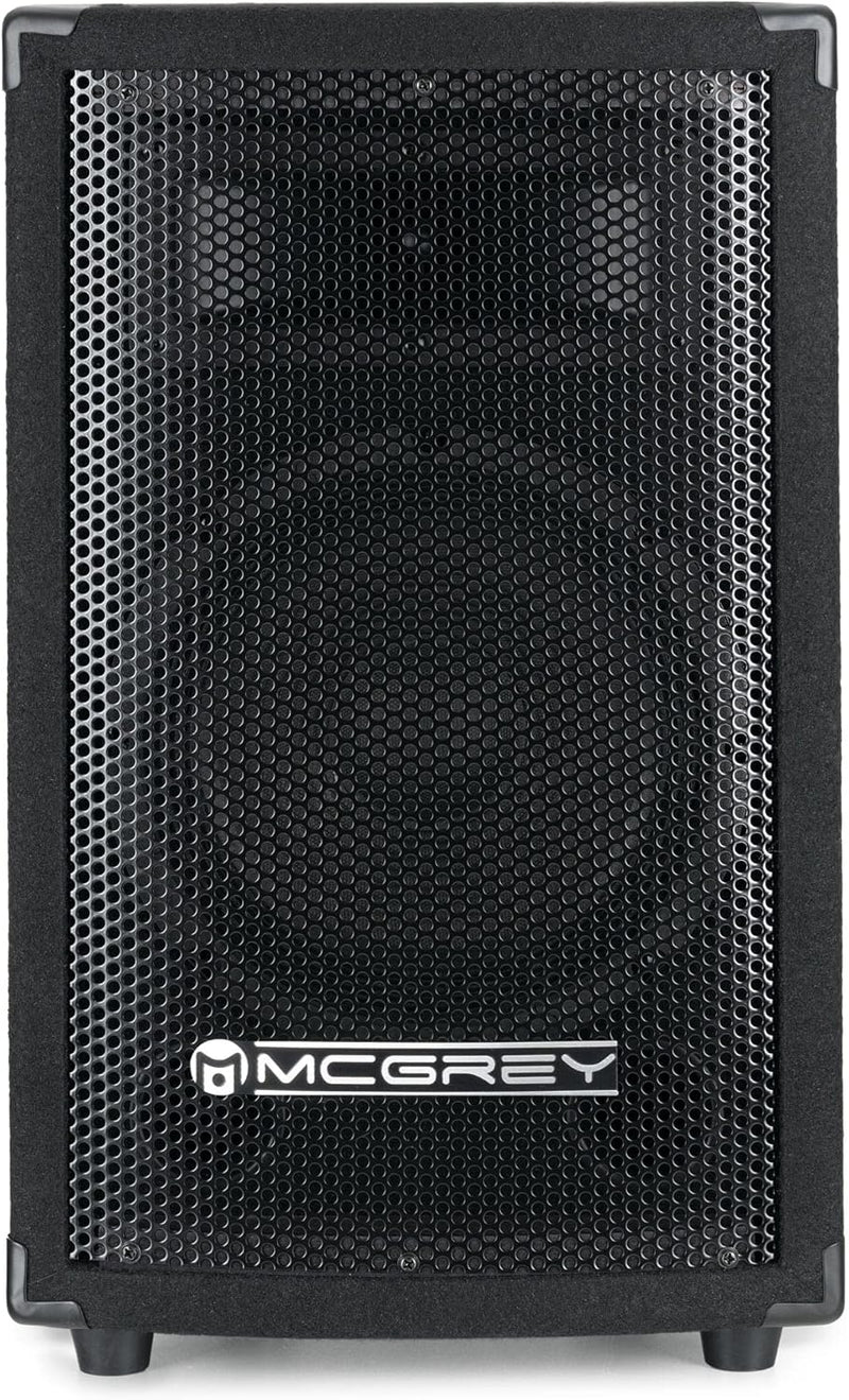 McGrey Paar TP-8 Lautsprecher Boxen (2 Stück DJ- und Partyboxen, 8" Woofer, 300W, Passiv, 2-Wege Sys