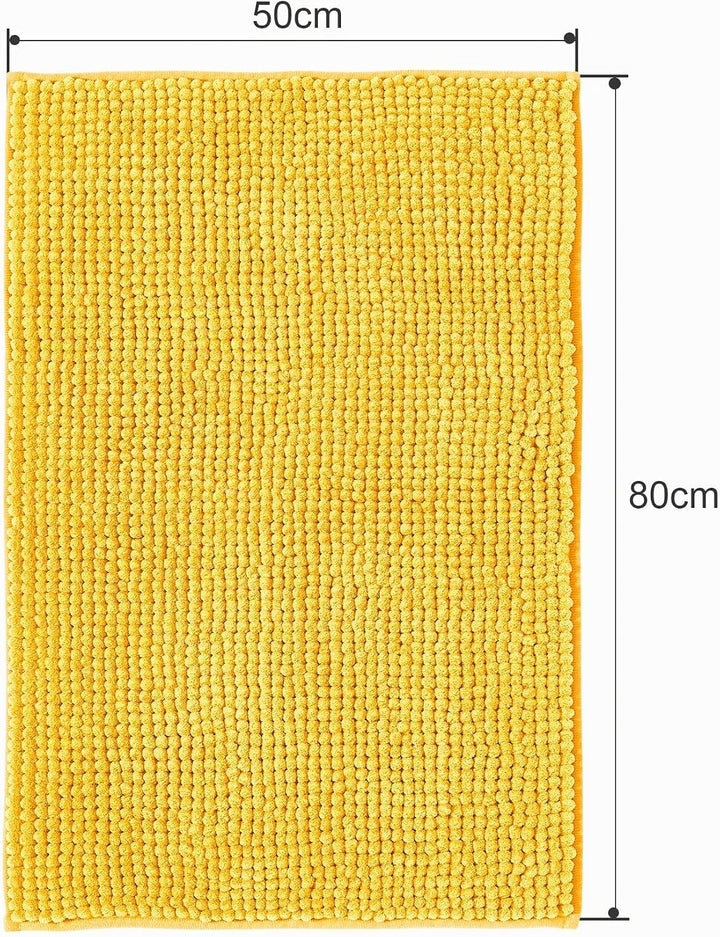 Decomira Badematte rutschfest | Als Badteppich Set kombinierbar | Badezimmer-Teppich Bad-Vorleger wa