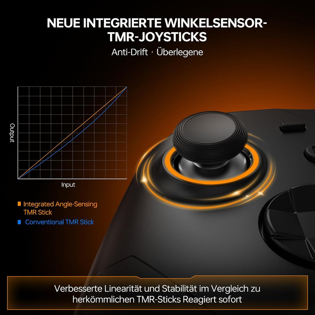 GuliKit ES MAX Gaming-Controller, Bluetooth &amp; Kabel
