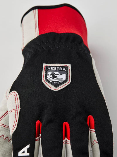 HESTRA Ergo Grip Windstopper Race Handschuhe, Black, XXL