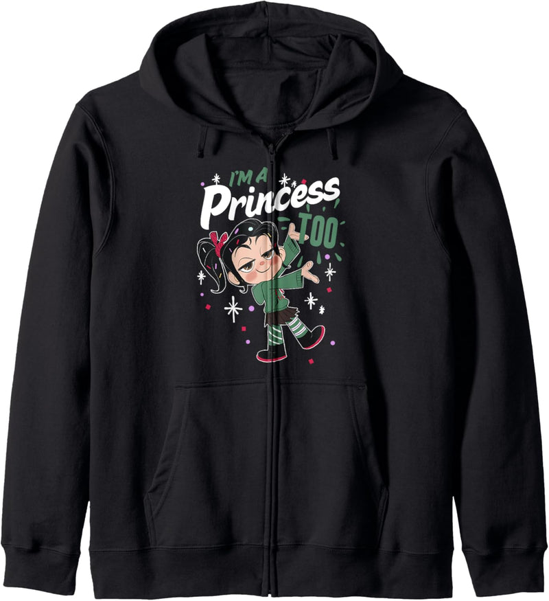 Disney Wreck It Ralph 2 Princess Logo Kapuzenjacke