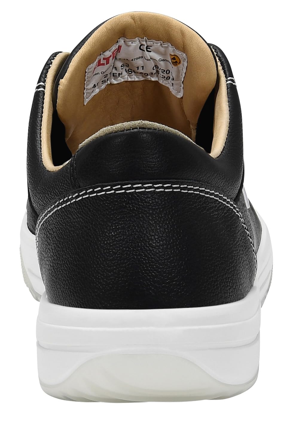 ELTEN Sicherheitsschuhe SHADOW Low ESD S3, Herren, Leder, Stahlkappe, leicht, sportlich, Schwarz, Gr