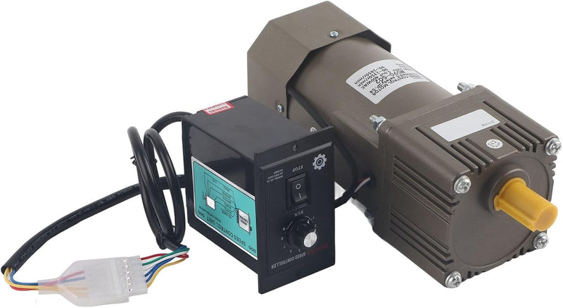 AC 220V 90W Motor mit einstellbarer Drehzahl Stufenlos regelbarer Frequenzumrichtermotor mit Getrieb