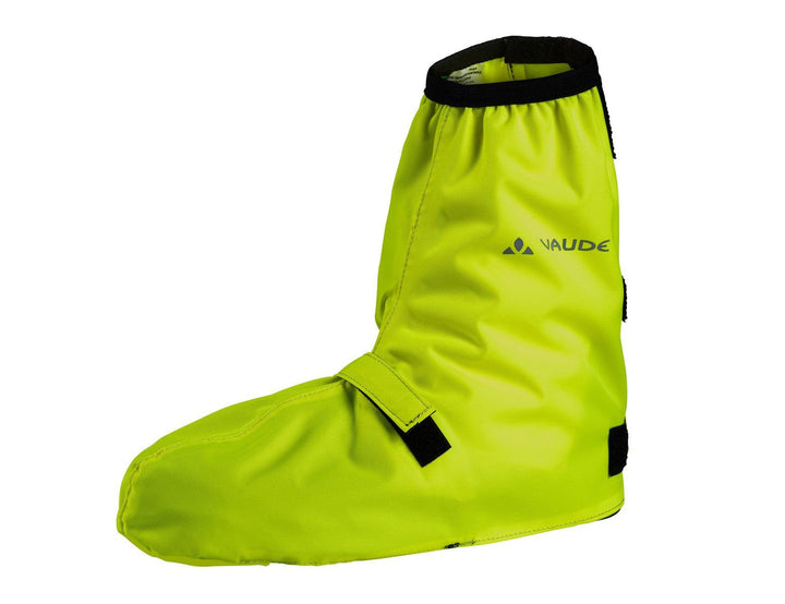 VAUDE Bike Gaiter - Wasserdichte Fahrradüberschuhe mit Reflektoren | Regenschutz Gamaschen für Fahrr