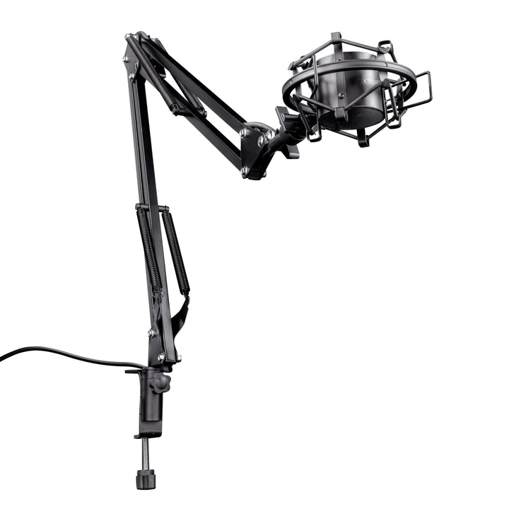 Trust Gaming GXT 253 Emita Mikrofon Arm, Mikrofonständer, Einstellbarer Tischarm, Integriertes 290 c